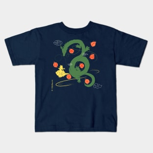 Wish to Dragon (colored) Kids T-Shirt